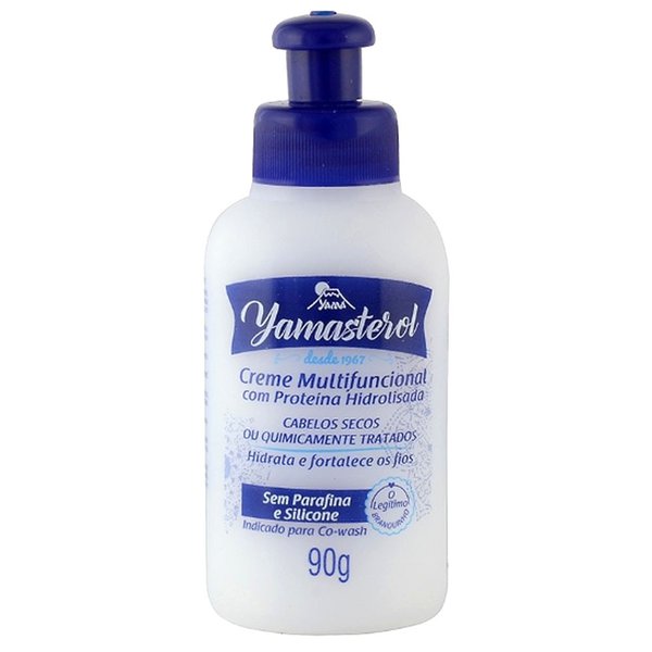 Yama Yamasterol 90g Cr Branco Trata a queda de cabelo, estimula o crescimento. creme multifuncional babosa e d pantenol yamasterol 90g yama