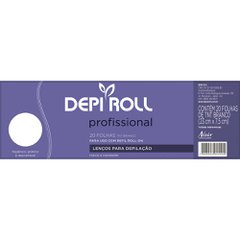 Lenços Para Depilação Corporal Depi Roll 20 Folhas