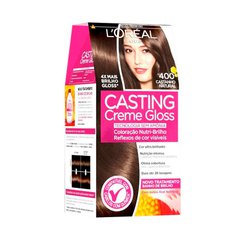 Coloração Casting Creme Gloss L'Oreal 400 Castanho Natural