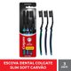 Escova Dental Colgate Slim Soft Black Macia 3 Unidades