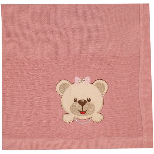 Saida De Maternidade Ursinha Lili Rosa 2 Pecas Essencial Enxovais