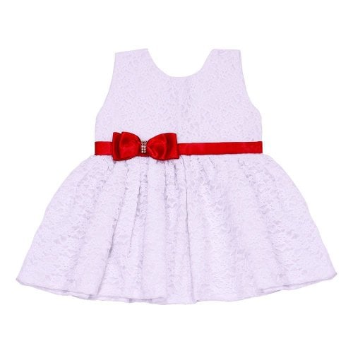 vestido de renda para bebe