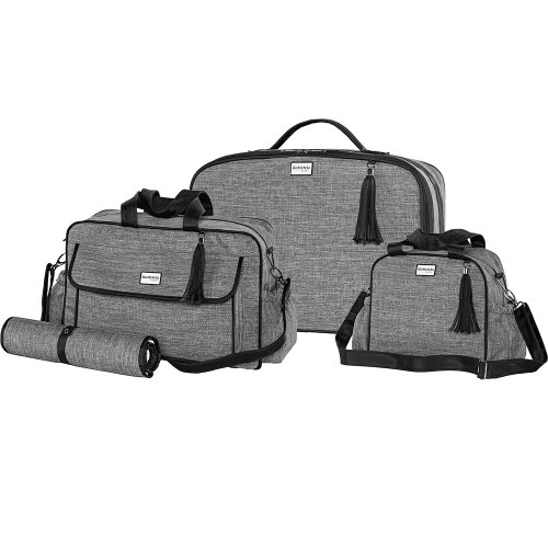 Kit bolsa maternidade cinza clearance