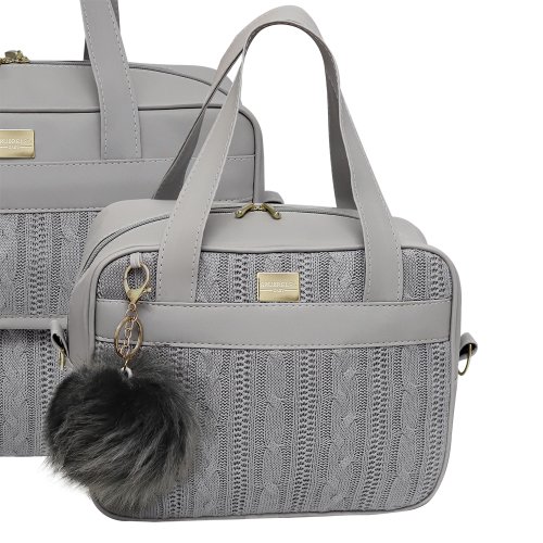Kit bolsa maternidade tricot clearance