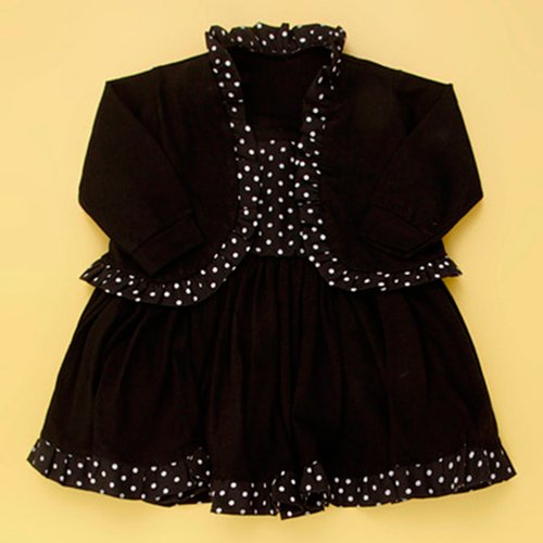 Vestido Bolero Preto Essencial Enxovais