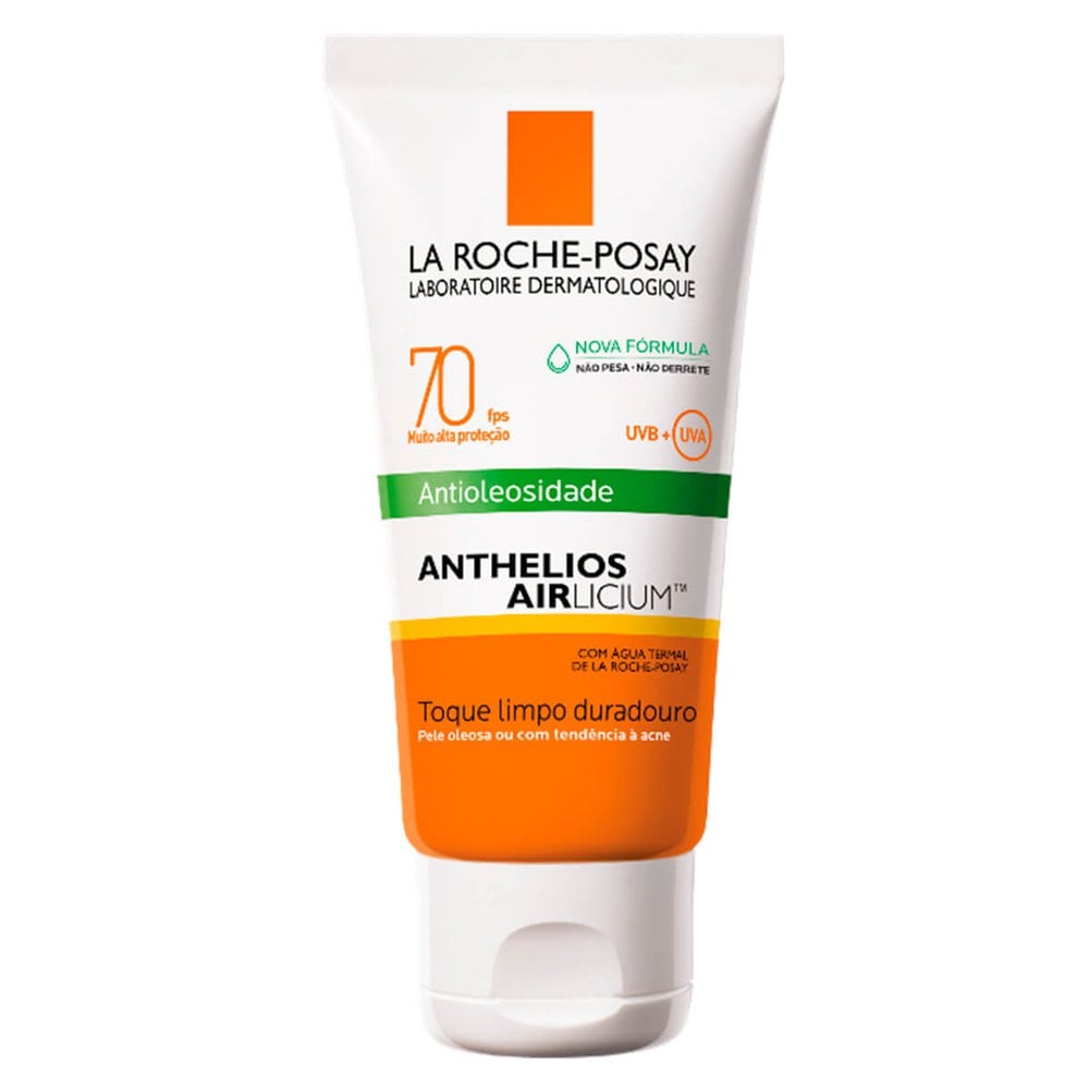 Protetor Solar Facial La Roche-Posay Anthelios Airlicium sem cor, FPS