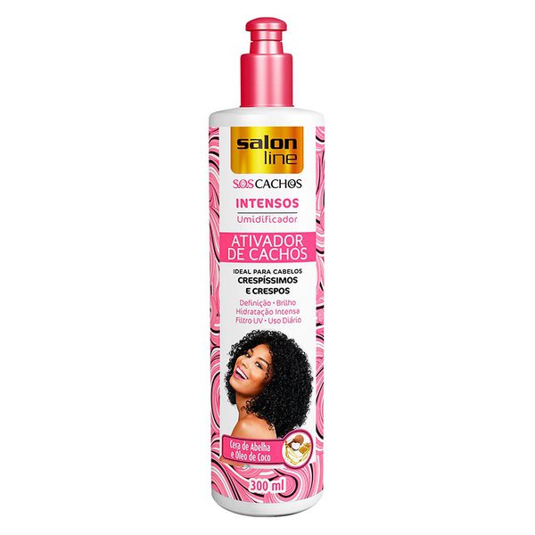 Ativador De Cachos Intenso Salon Line S O S Mel 300ml