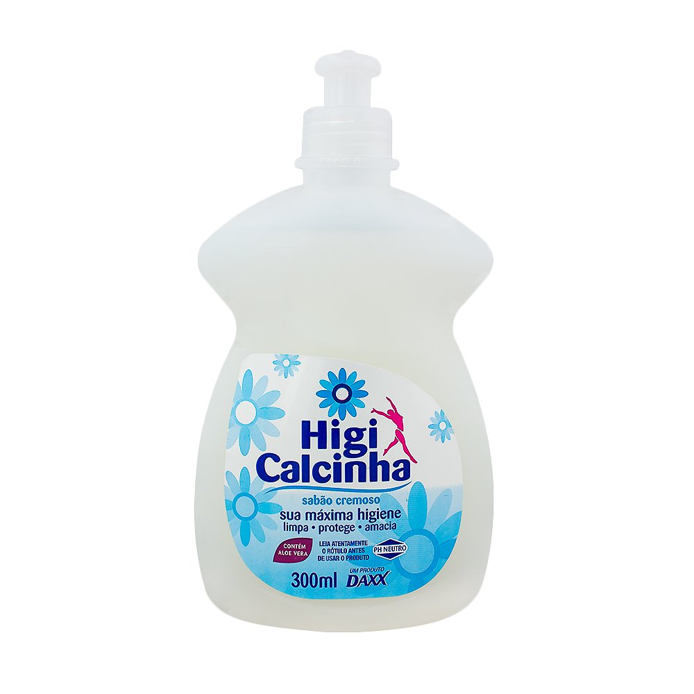 Sabão Cremoso Daxx Higi Calcinha tradicional, líquido, 1 unidade com 300mL