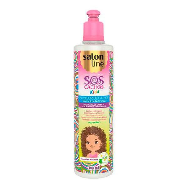 Ativador E Umidificador De Cachos Salon Line S O S Cachos Kids Nutricao E Definicao 300ml Ativador E Umidificador De Cachos Salon Line S O S Cachos Kids Nutricao E Definicao 300ml