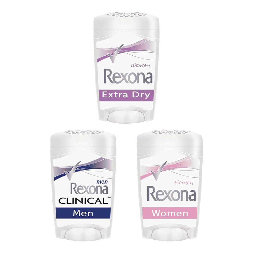 Desodorante Feminino Rexona Women Clinical classic, stick com 48g