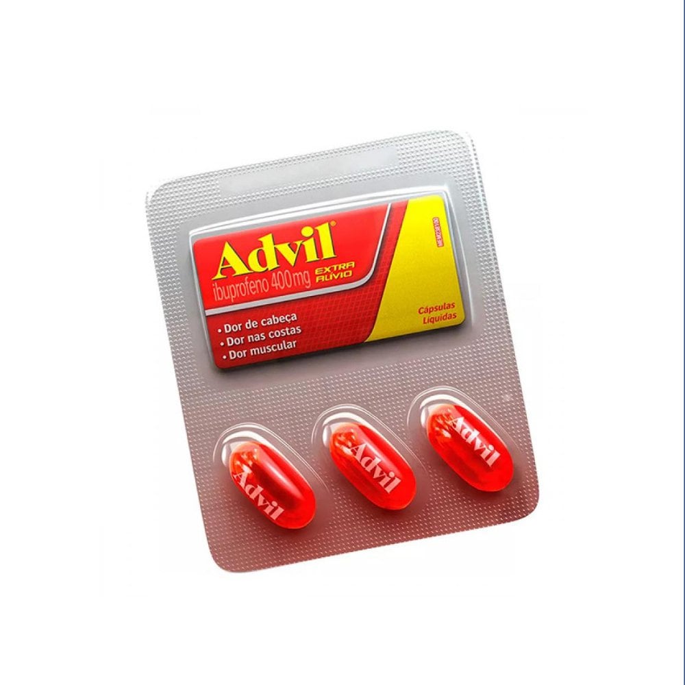 ADVIL EXTRA 400MG 3CAP X20
