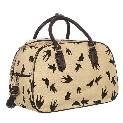 Mala de viagem estampada feminina clearance