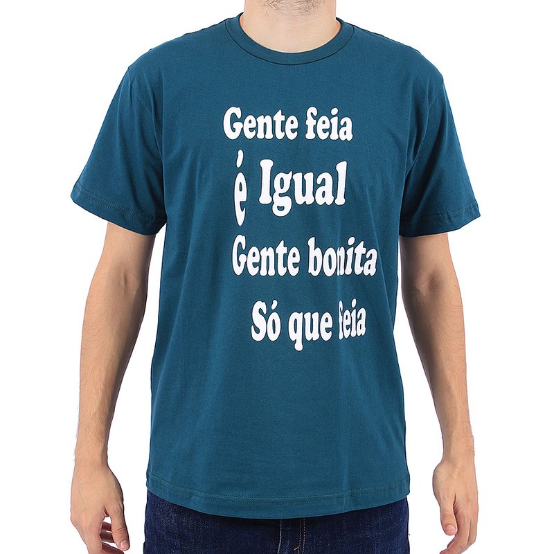 Camiseta Masculina Estampada Com Frases Compre Agora Feira Da Madrugada Sp
