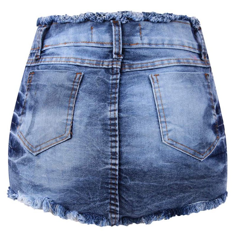 saia jeans feminina mercado livre