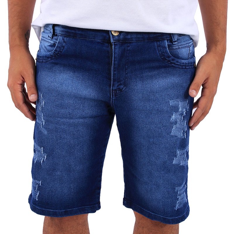 bermuda masculina desfiada