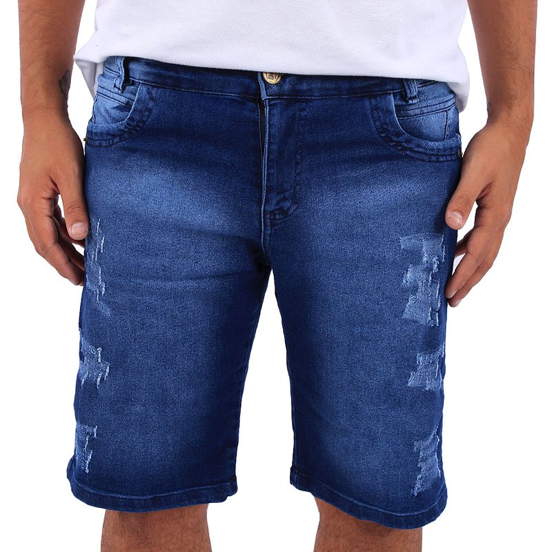 bermudas desfiadas masculinas