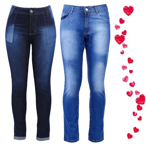 calça jeans feminina feira da madrugada
