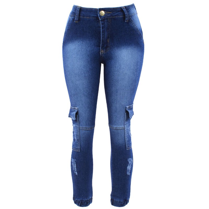calca jeans feminina jogger