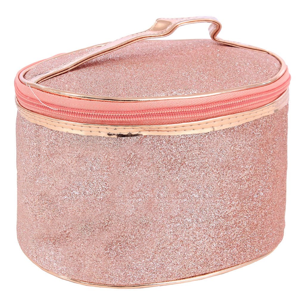 Necessaire Feminina Em Glitter Alça Fixa De Mão - Compre Agora - Feira ...