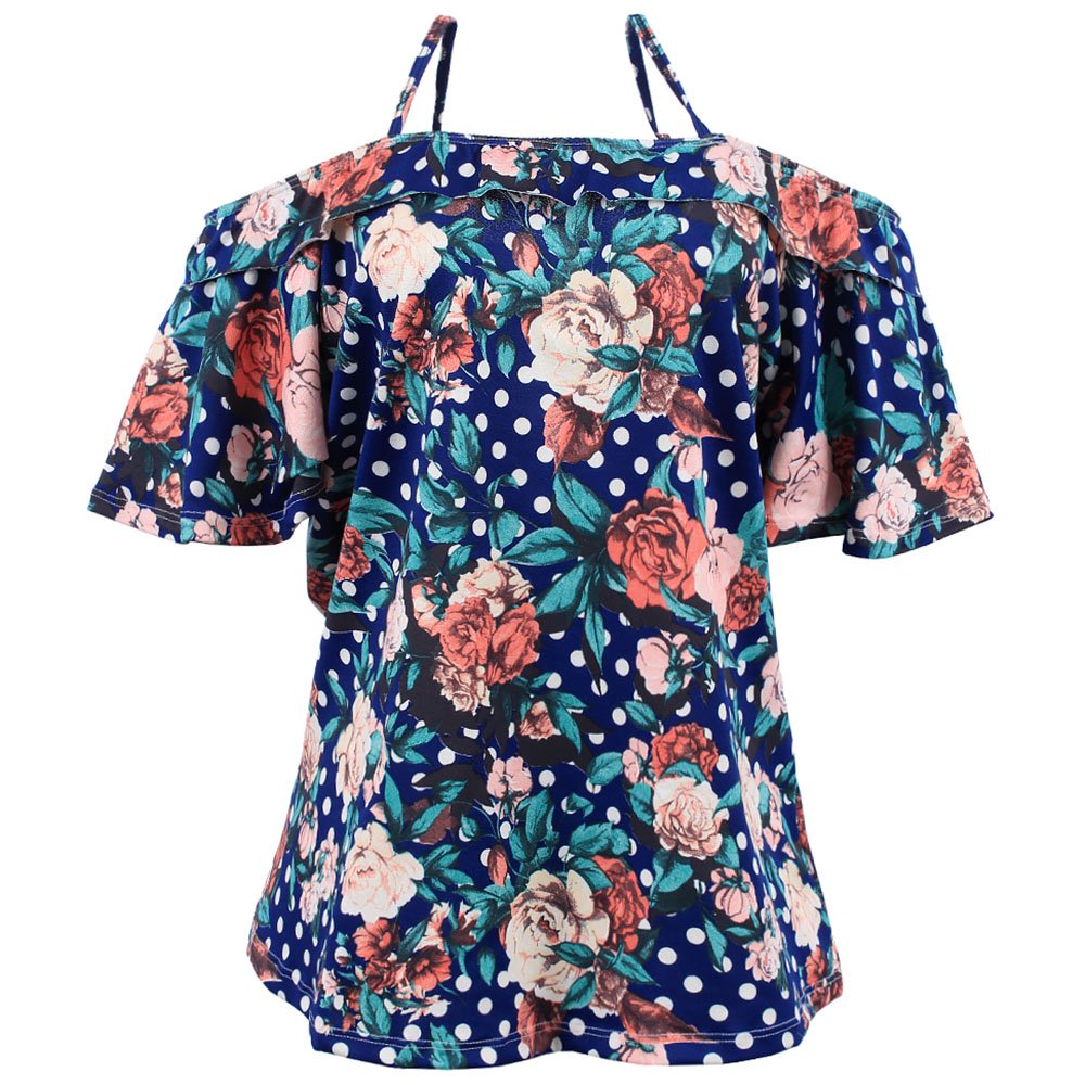 blusa de frio florida feminina