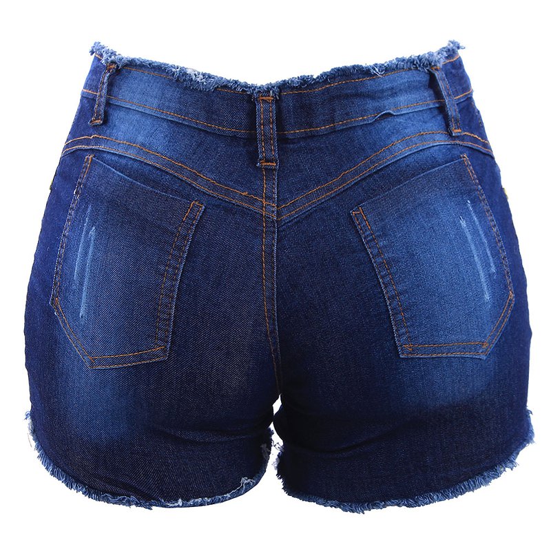 bermuda desfiada na cintura