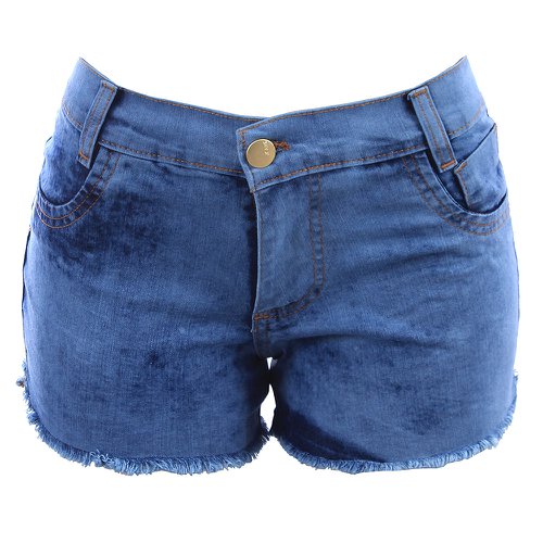Short Jeans Feminino Hot Pants Delavê Levanta Bumbum - Compre Agora - Feira  da Madrugada SP