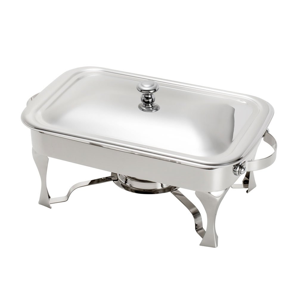 Rechaud Inox C Refratario E Tampa Manhattan 37x23cm 8604 Wolff Francoi Presentes