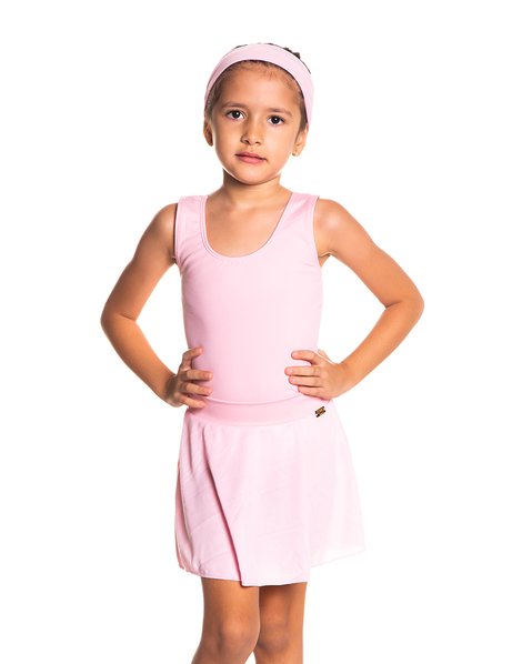 saia infantil rosa