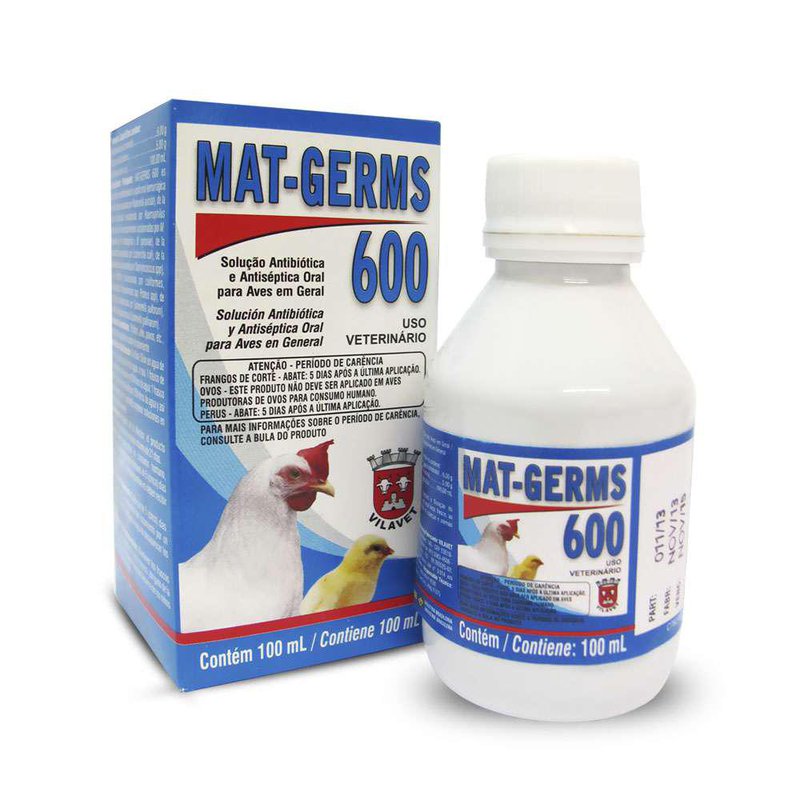 Mat Germs 600 100 ml Loja