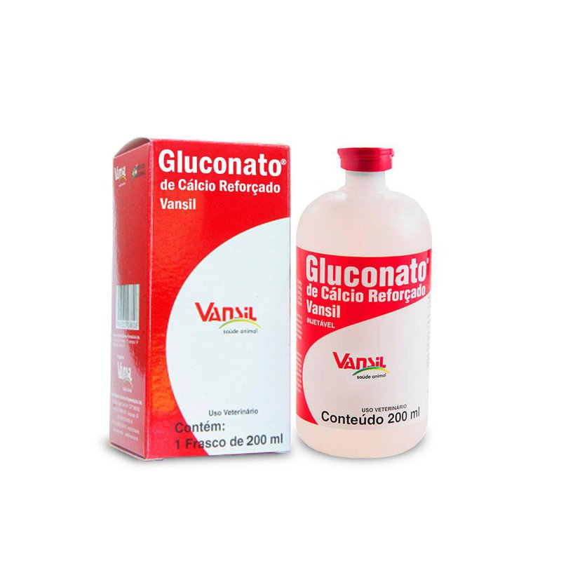 Gluconato de Cálcio Reforçado Vigor 200 ml Loja Agropecuária