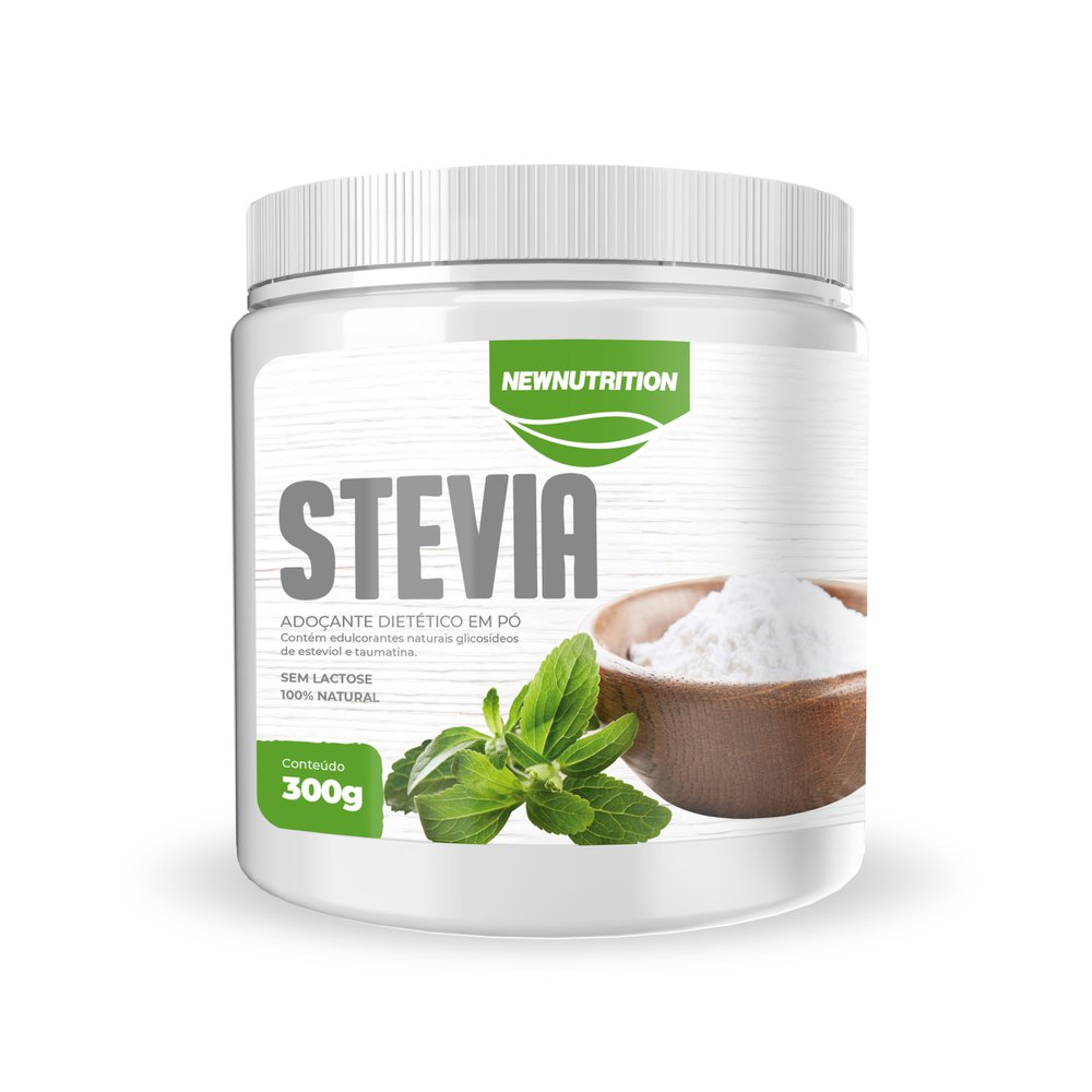 Adoçante Stevia 300g NewNutrition