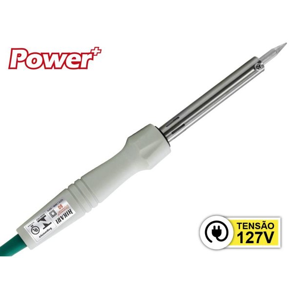 Ferro De Solda 60w 127v Power 60 Hikari Pires Martins