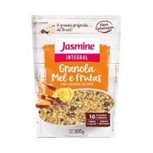 Granola Jasmine Integral Mel e Frutas 300g