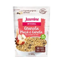 Granola Jasmine Integral Maçã e Canela 300g