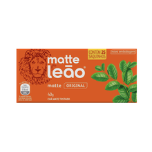 Chá Matte Leão Natural 40g Com 25 Unidades