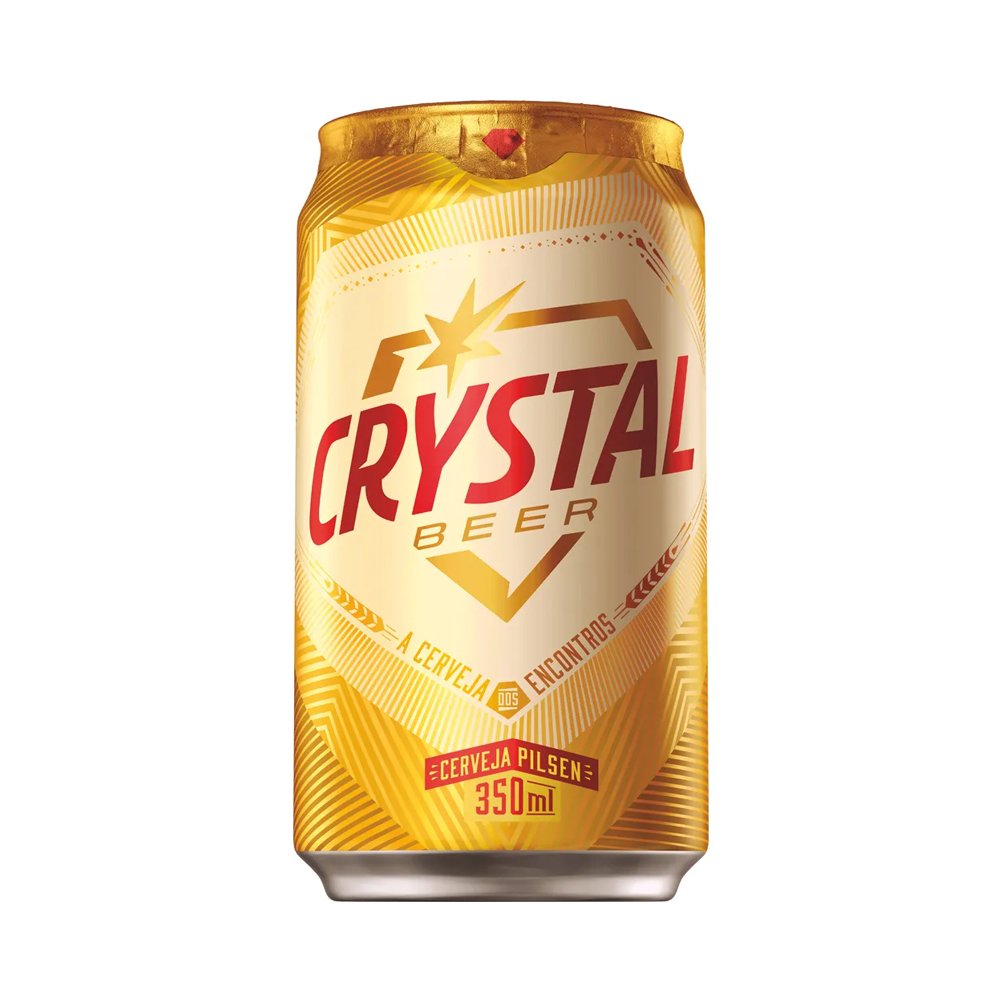 Cerveja Crystal 350ml Supermercado Pague Menos