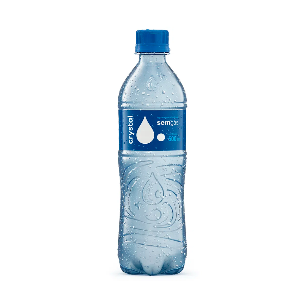 Água Mineral Crystal Sem Gás 500ml Supermercado Pague Menos