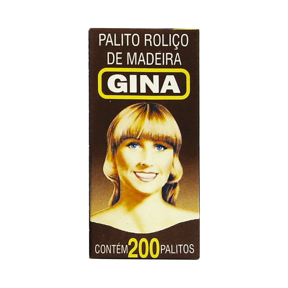Palito De Dente Gina Com 200 Unidades Palito De Dente Gina Com 200 Unidades
