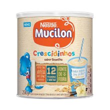 Cereal Infantil Mucilon Crescidinhos Baunilha 250g