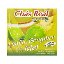 Chá Real Limão Gengibre Com Mel 14g