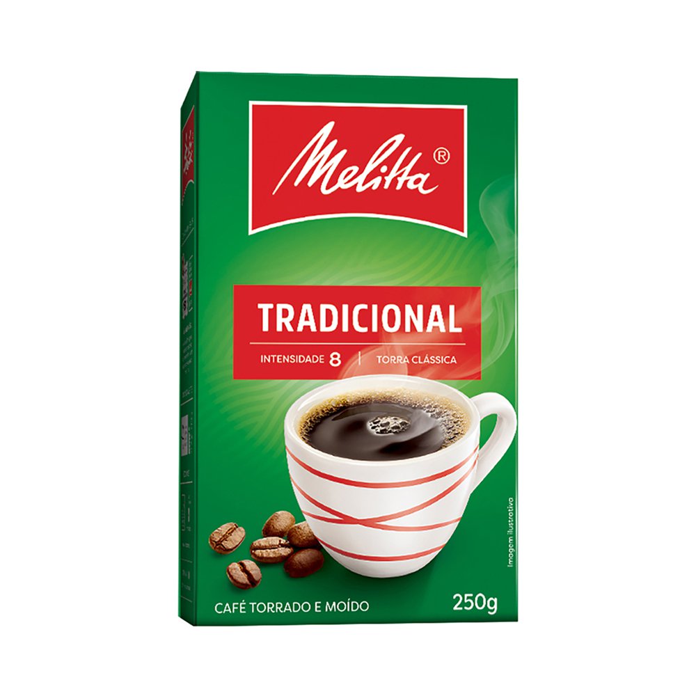 Café Melitta 250g A Vácuo Tradicional