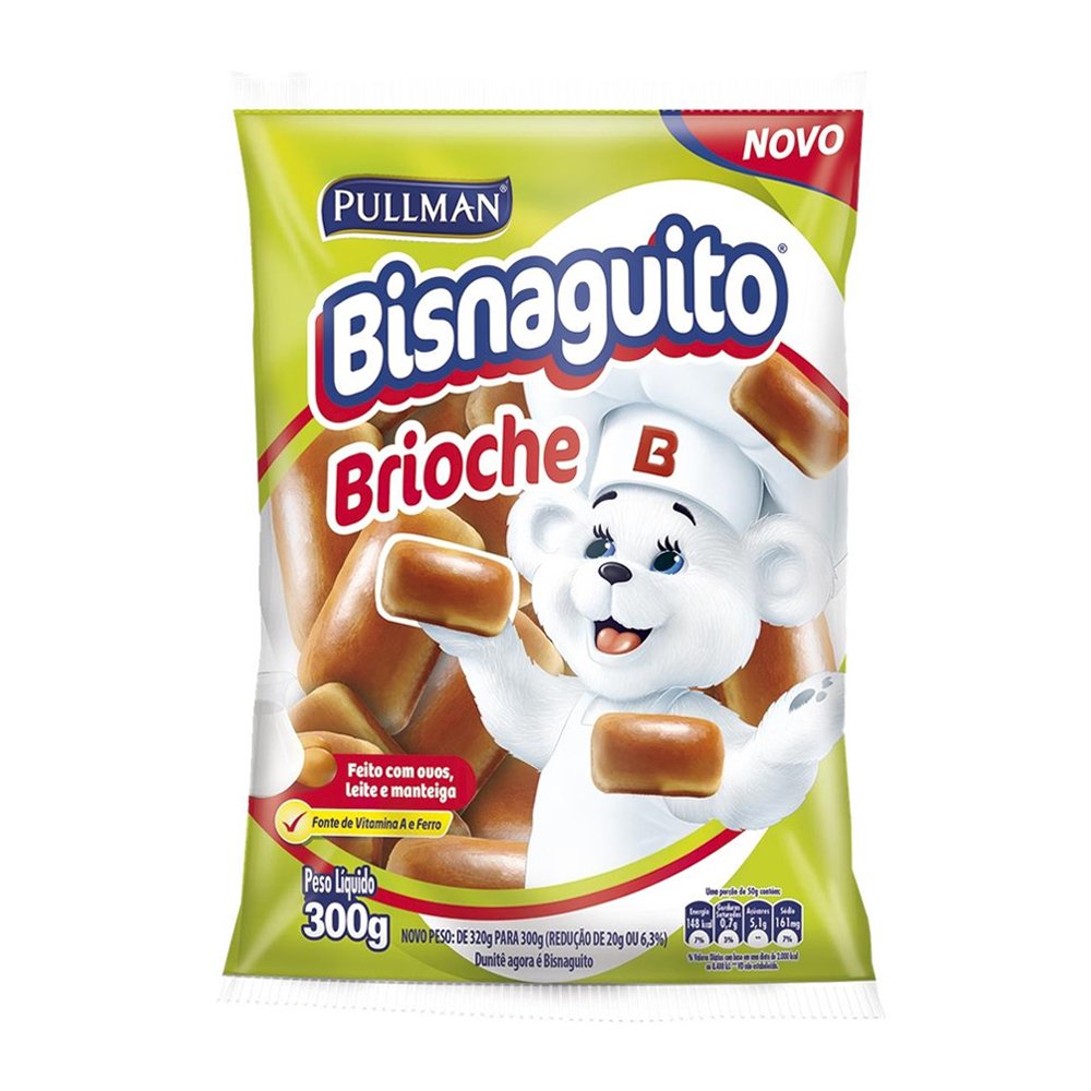 Pão Brioche Pullman 300g Supermercado Pague Menos