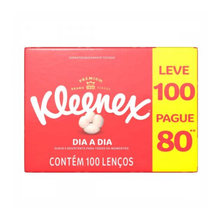 Lenço de Papel Kleenex Box Leve 100 Pague 80