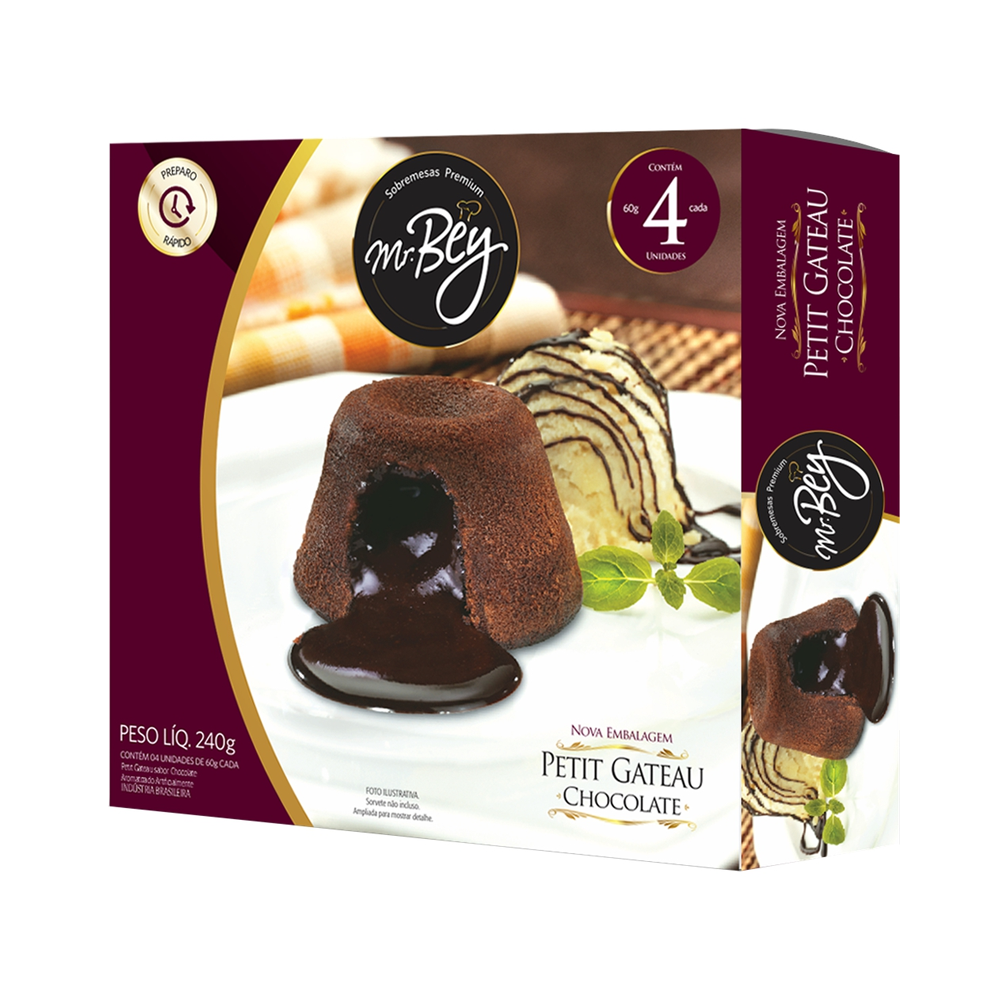Petit Gateau Mr Bey Chocolate G Supermercado Pague Menos