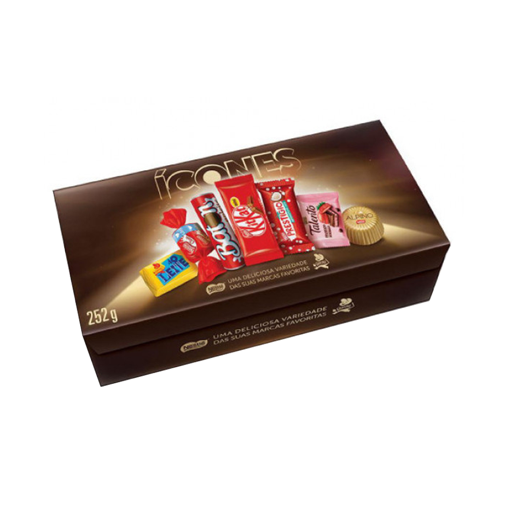 Caixa Choc.Nestle 252g Golden Box