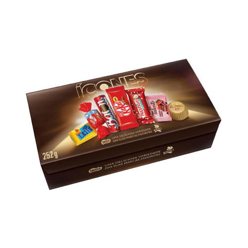 Caixa Choc.Nestle 252g Golden Box
