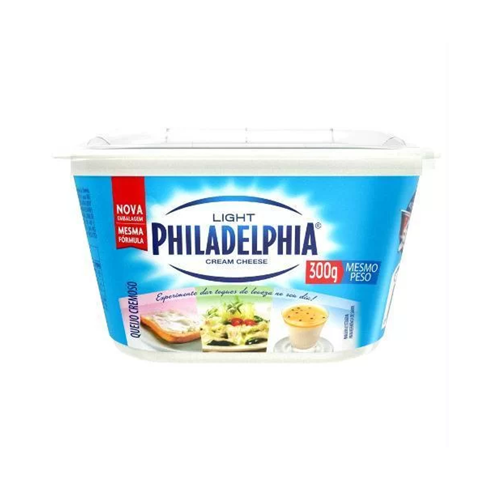 Cream Cheese Philadelphia Light 300g Supermercado Pague Menos