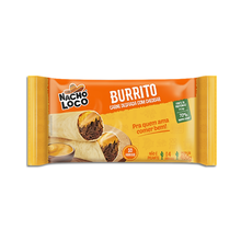 Burrito Nacho Loco Cheddar 450g Com 4 Unidades