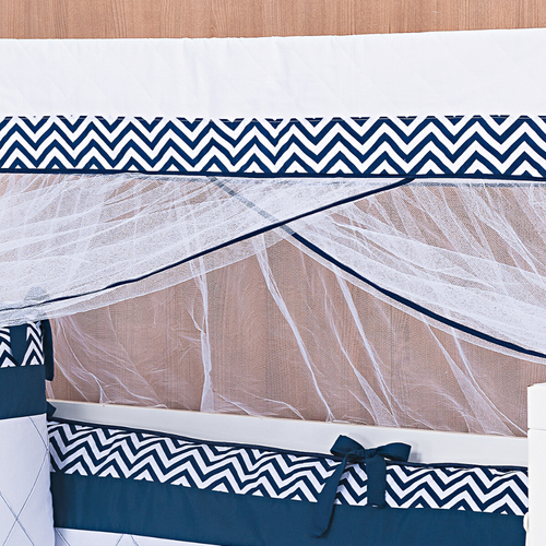 Mosquiteiro azul marinho Clearance