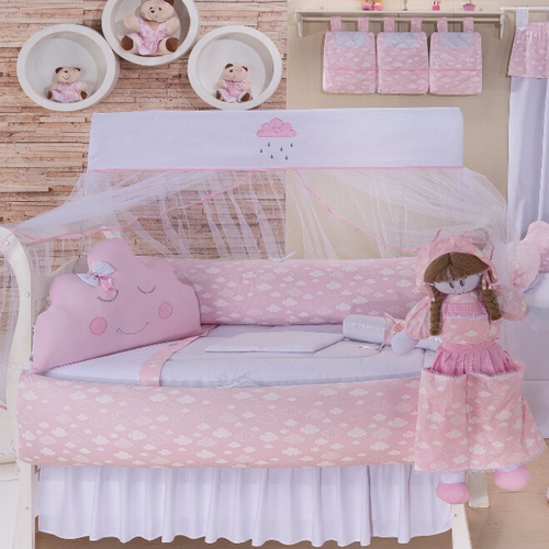 Kit de berço americano nuvem Clearance